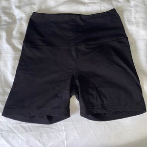 90 Degree By Reflex black biker shorts